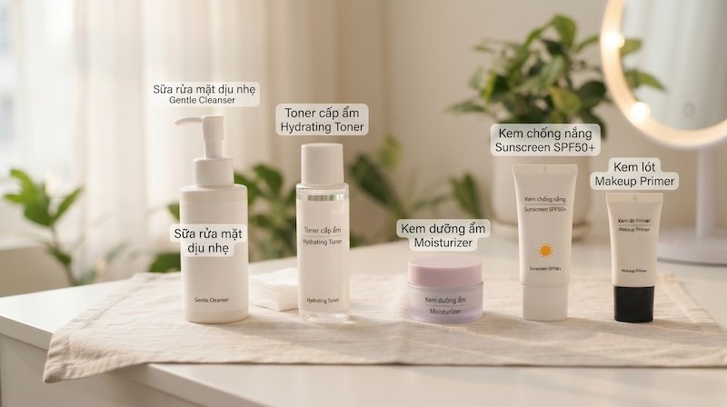 Các bước makeup cơ bản tại nhà cho người mới bắt đầu - 9 Các bước makeup cơ bản tại nhà cho người mới bắt đầu - 8