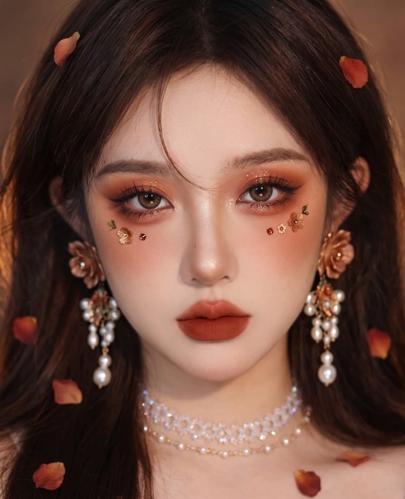 Hướng dẫn makeup tone đỏ, Các tone đỏ xu hướng - 25 Hướng dẫn makeup tone đỏ, Các tone đỏ xu hướng - 24