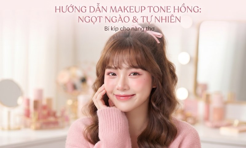 Hướng dẫn makeup tone hồng, Các tone hồng xu hướng - 17 Hướng dẫn makeup tone hồng, Các tone hồng xu hướng - 16