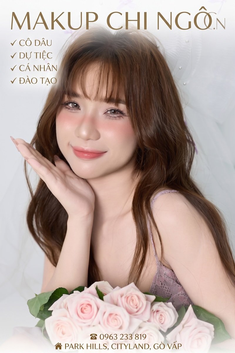 Top 10 tiệm makeup Gò Vấp, Chuyên trang điểm đi tiệc - 36 trang điểm gò vấp