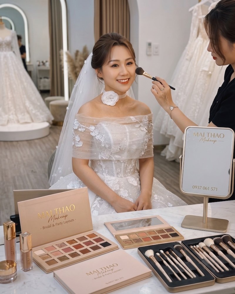 Top 10 tiệm makeup quận 3, Chuyên trang điểm đi tiệc - 56