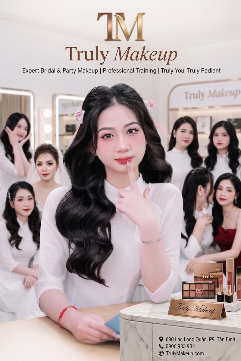 Top 10 tiệm makeup Tân Bình, Chuyên trang điểm đi tiệc - 53 Top 10 tiệm makeup Tân Bình, Chuyên trang điểm đi tiệc - 52
