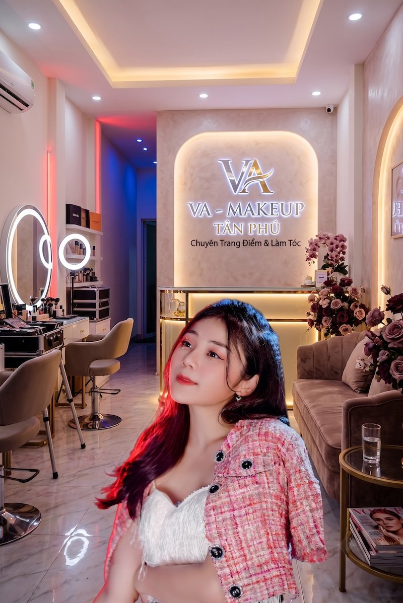 Top 10 tiệm makeup Tân Phú, Chuyên trang điểm đi tiệc - 46