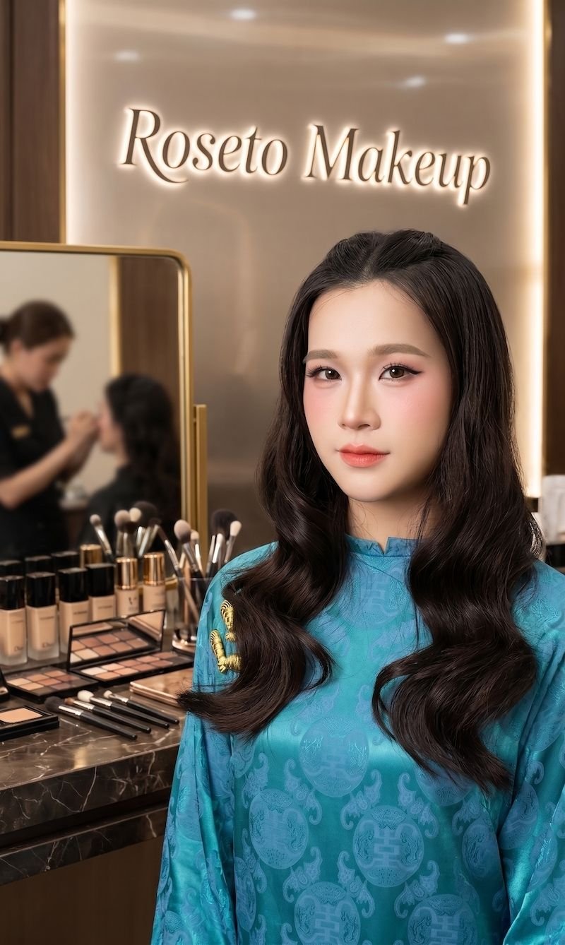 Top 10 tiệm makeup quận 5, Chuyên trang điểm đi tiệc - 32 trang điểm quận 5