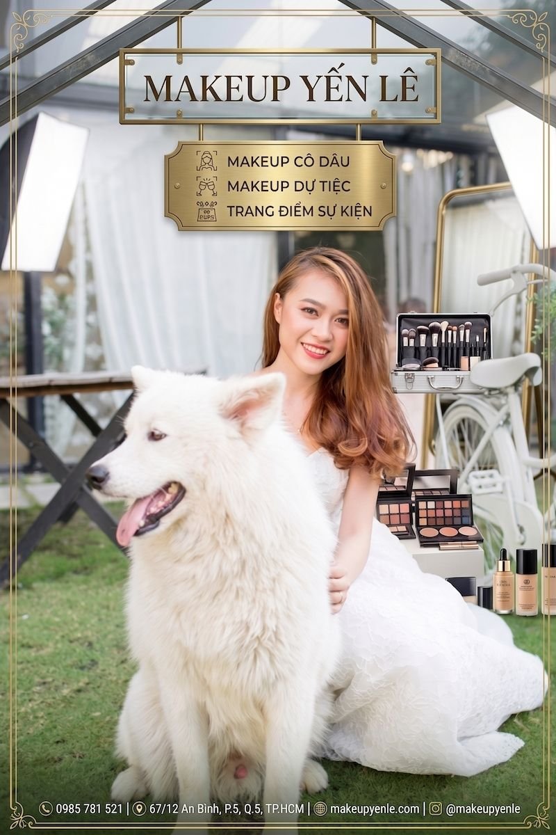 Top 10 tiệm makeup quận 5, Chuyên trang điểm đi tiệc - 35 makeup dự tiệc quận 5