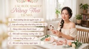 Hướng dẫn makeup nàng thơ
