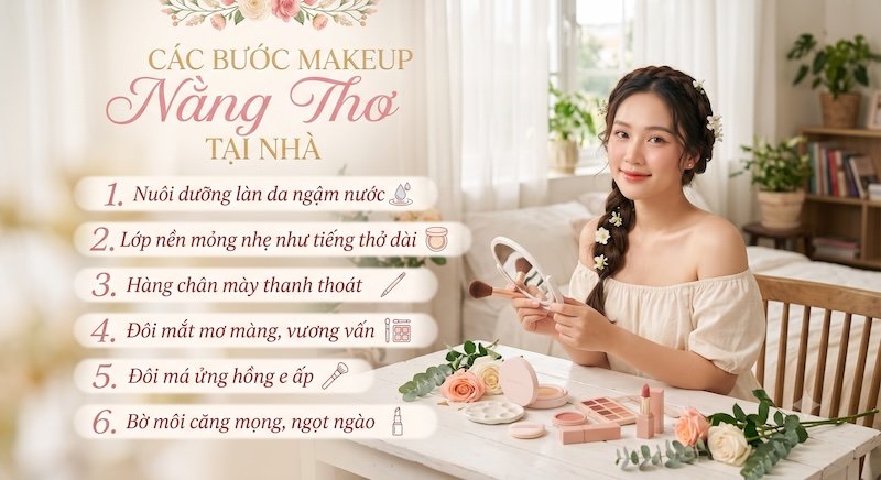Hướng dẫn makeup nàng thơ, Các tone trang điểm nàng thơ - 27 Hướng dẫn makeup nàng thơ
