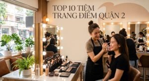tiệm makeup quận 2